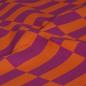 Preview: Baumwoll-Canvas Blocks orange violett
